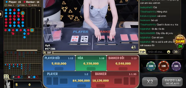 Baccarat BigWin Livestream Tại B52 Club Đỉnh Cao Cá Cược Đẳng Cấp Sang Trọng