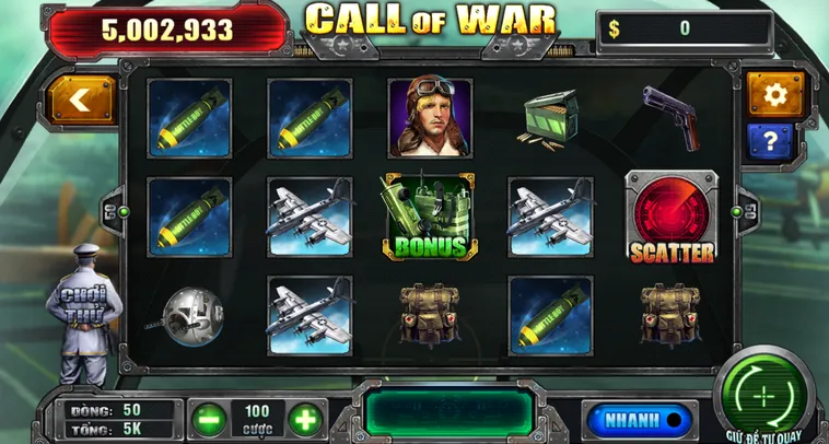 Chinh Phục Siêu Phẩm Nổ Hũ Call Of War Tại B52 Club Đẳng Cấp Nhất