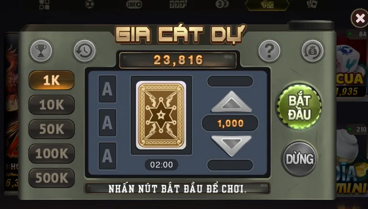 Minigame Mini Gia Cát Dự Tại B52 Club Trò Chơi Dự Đoán Tài Lộc Đỉnh Cao