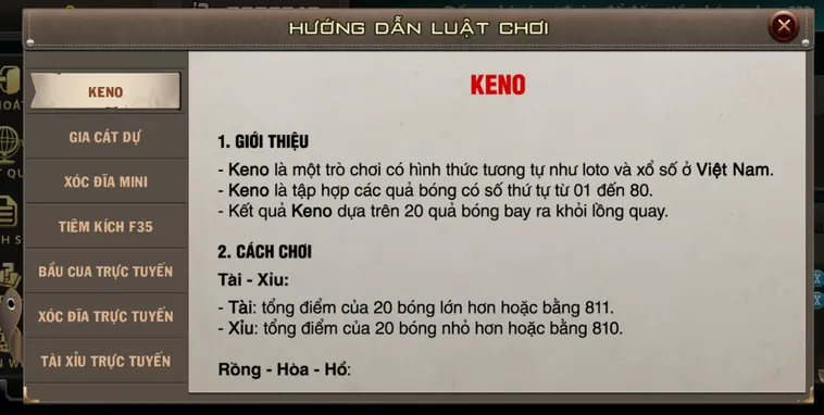 Keno Tại B52 Club Sân Chơi Quay Số May Mắn Đỉnh Cao Nhất Hiện Nay