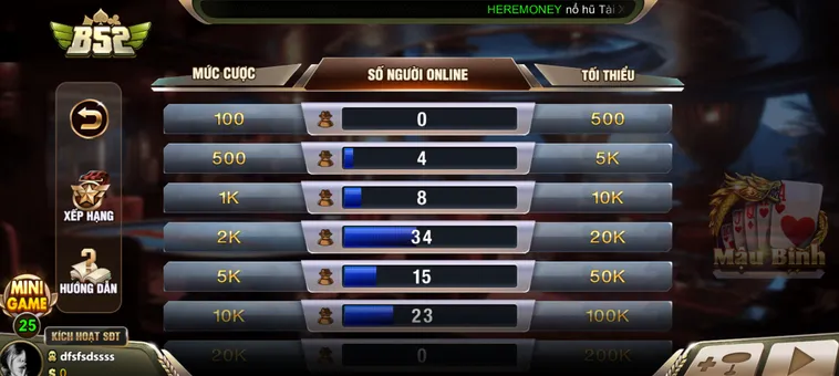Khám Phá Siêu Phẩm Mậu Binh Tại Cổng Game B52 Club Đẳng Cấp Nhất Hiện Nay