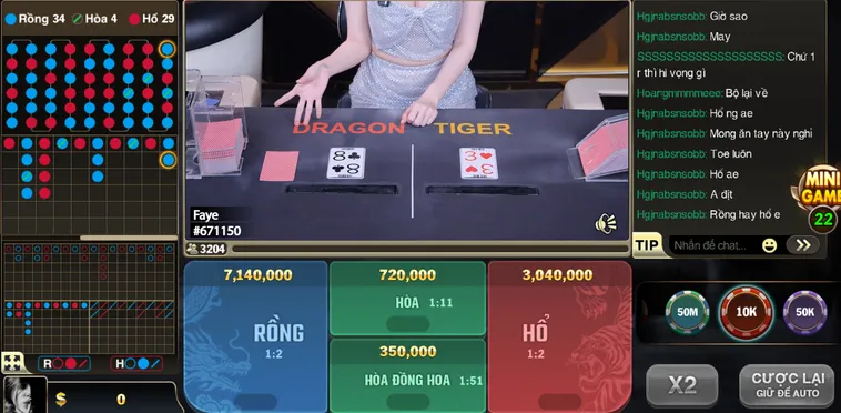 Rồng Hổ BigWin Livestream Tại B52 Club Đấu Trường Săn Thưởng Đẳng Cấp