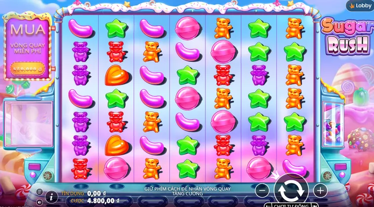 Chinh Phục Siêu Phẩm Nổ Hũ Sugar Rush Tại Cổng Game B52 Club Đẳng Cấp