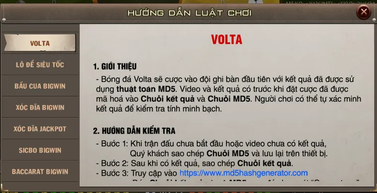 Bóng Đá Volta MD5 Tại B52 Club Sân Chơi Thể Thao Đỉnh Cao Đẳng Cấp Nhất