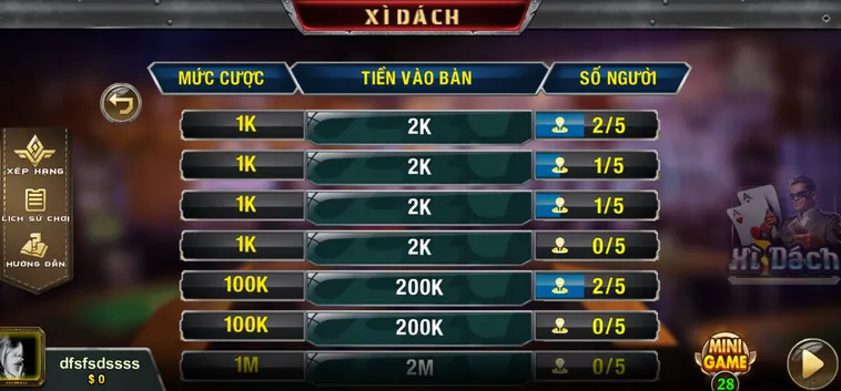 Xì Dách Tại B52 Club Trải Nghiệm Sòng Bài Đẳng Cấp Với Tỷ Lệ Thắng Cược Cực Cao